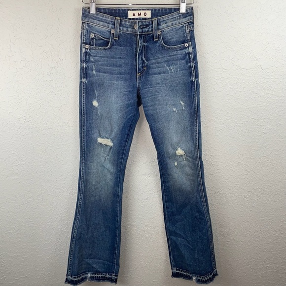 Amo distressed bootcut jeans‎ - Picture 1 of 9